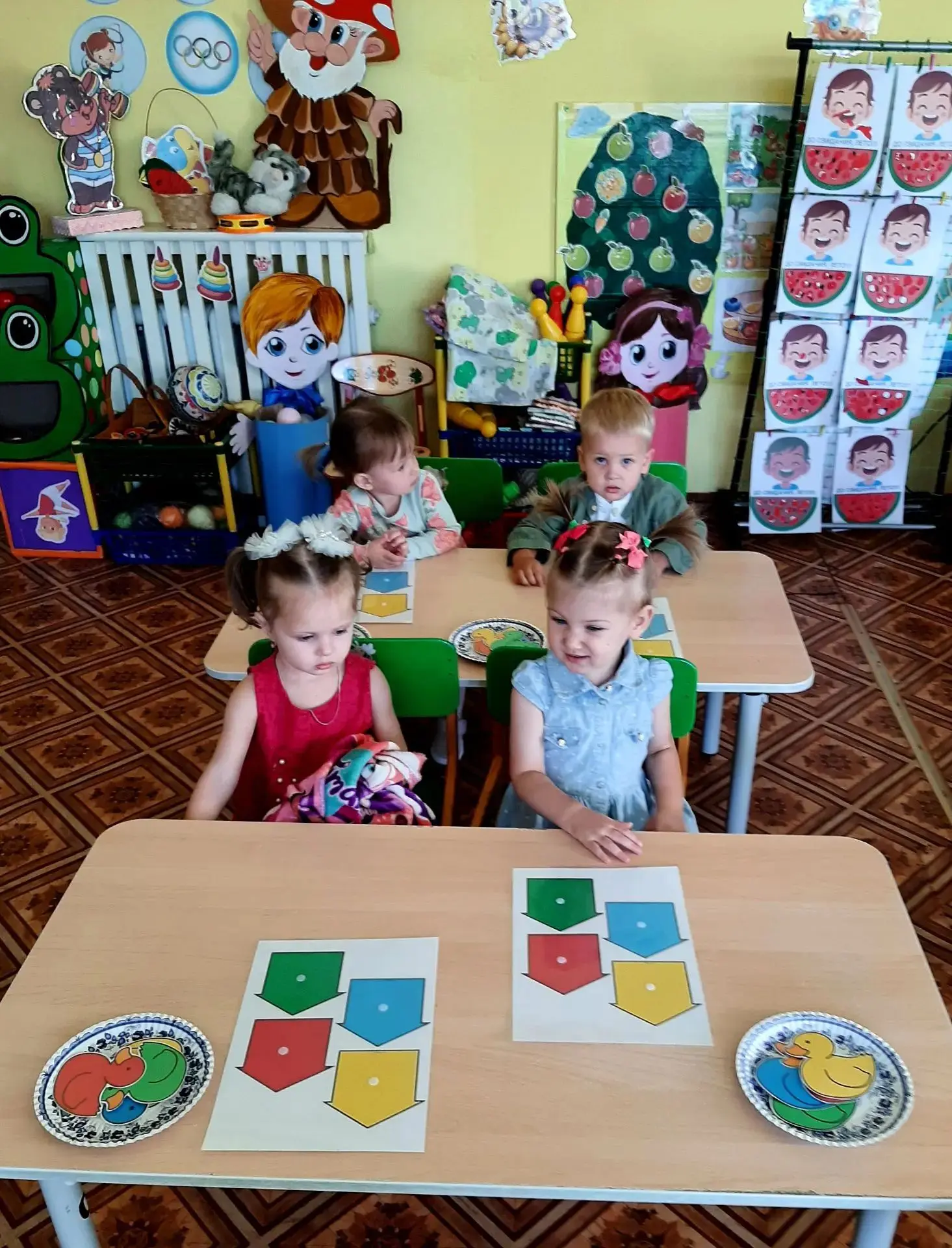 В первой младшей группе