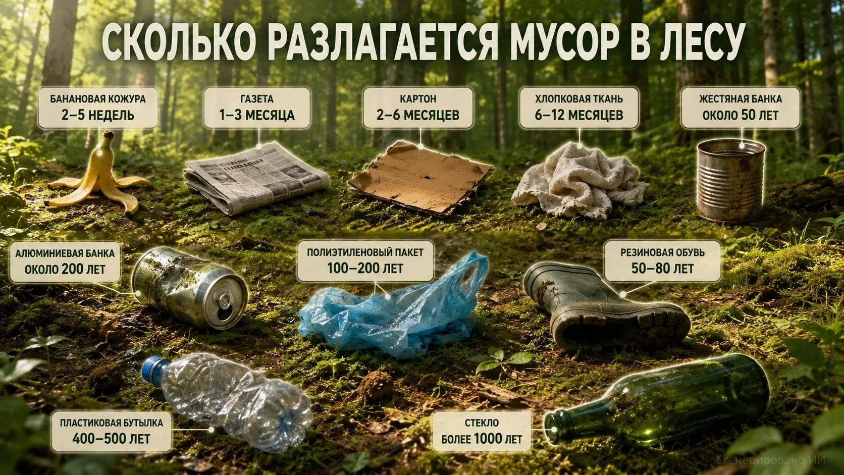 Чисто не там, где убирают, а там, где не мусорят!