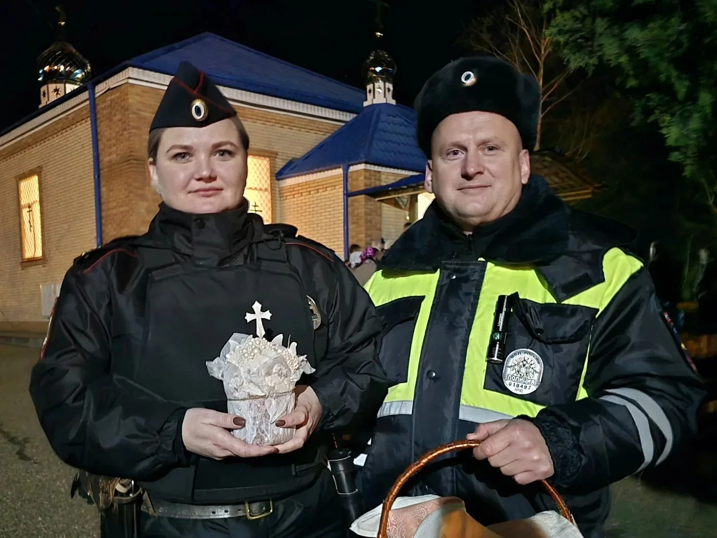 ⛪Сотрудники полиции Кубани круглосуточно охраняют общественный порядок в период праздно...