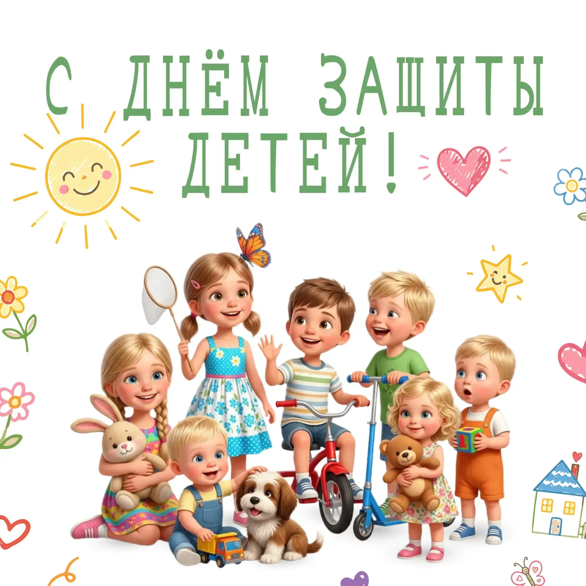 ♥️С Днем защиты детей ❤