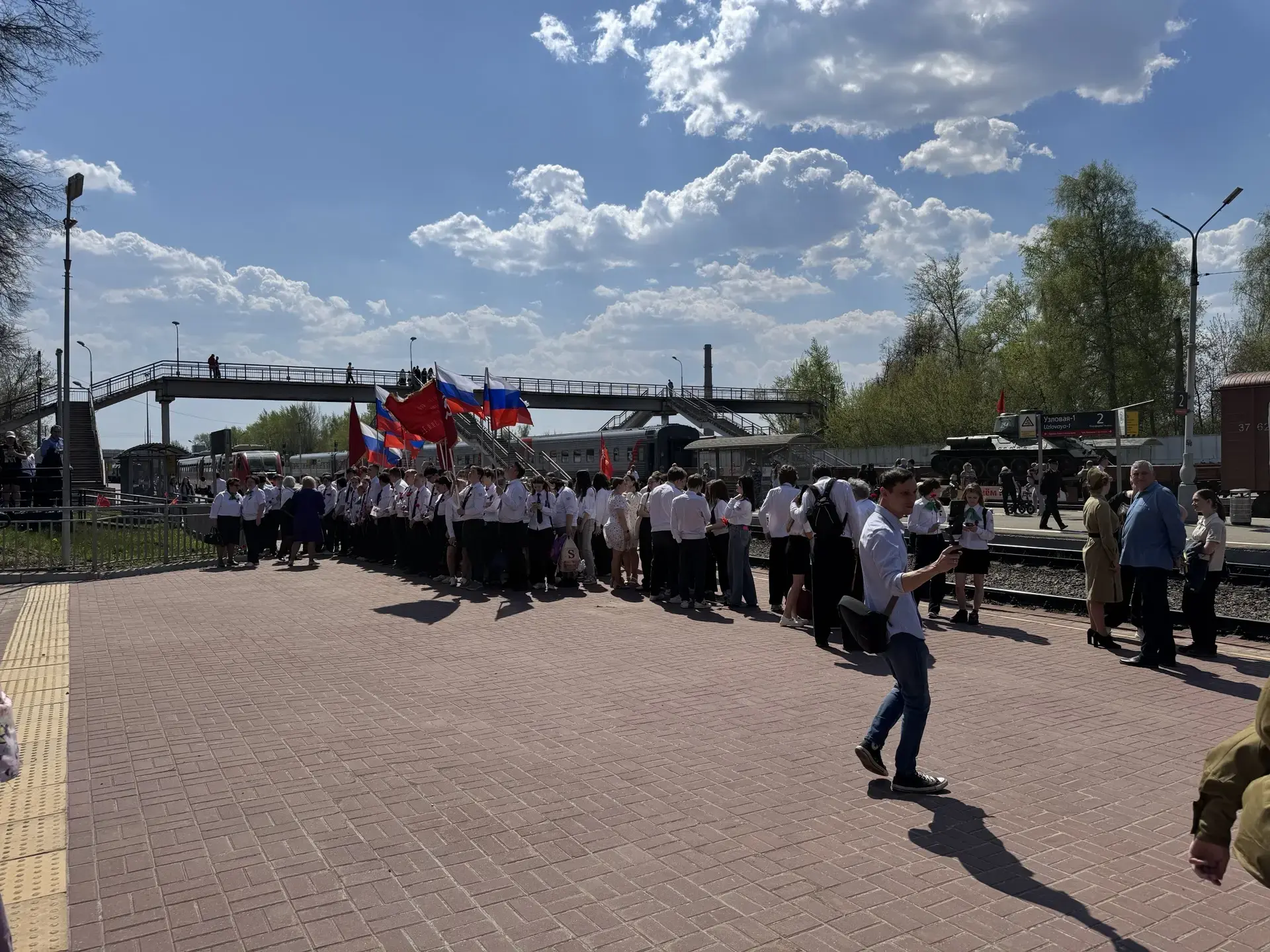 «Так возвращались на Родину победители»: спасатели почтили память героев на Московском вокзале  6 ма