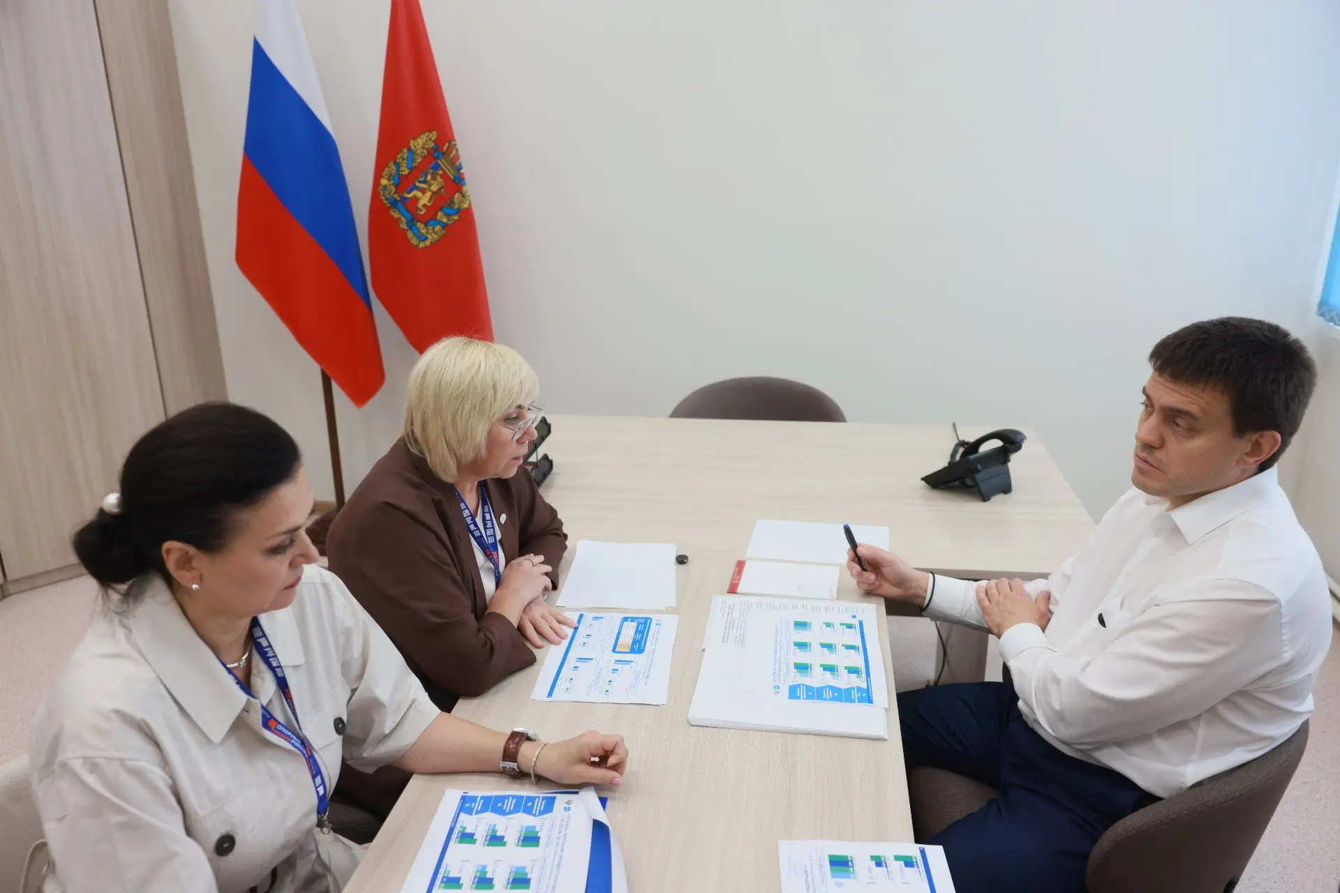 Руководитель Управления Росреестра по Красноярскому краю Татьяна Голдобина приняла учас...