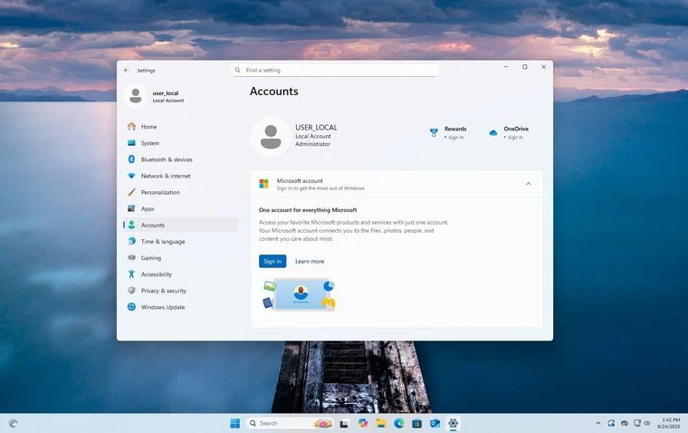 ✨ В Windows 11 нашли способ создать локальный аккаунт одним нажатием