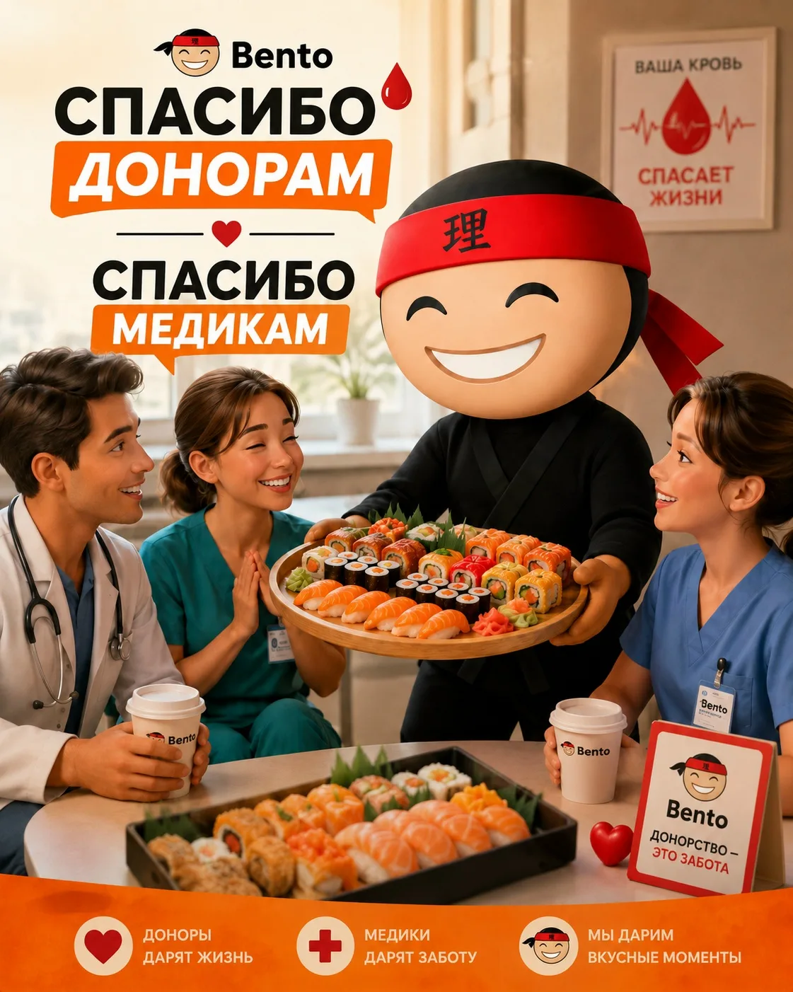 Сегодня Всемирный день донора крови 🩸