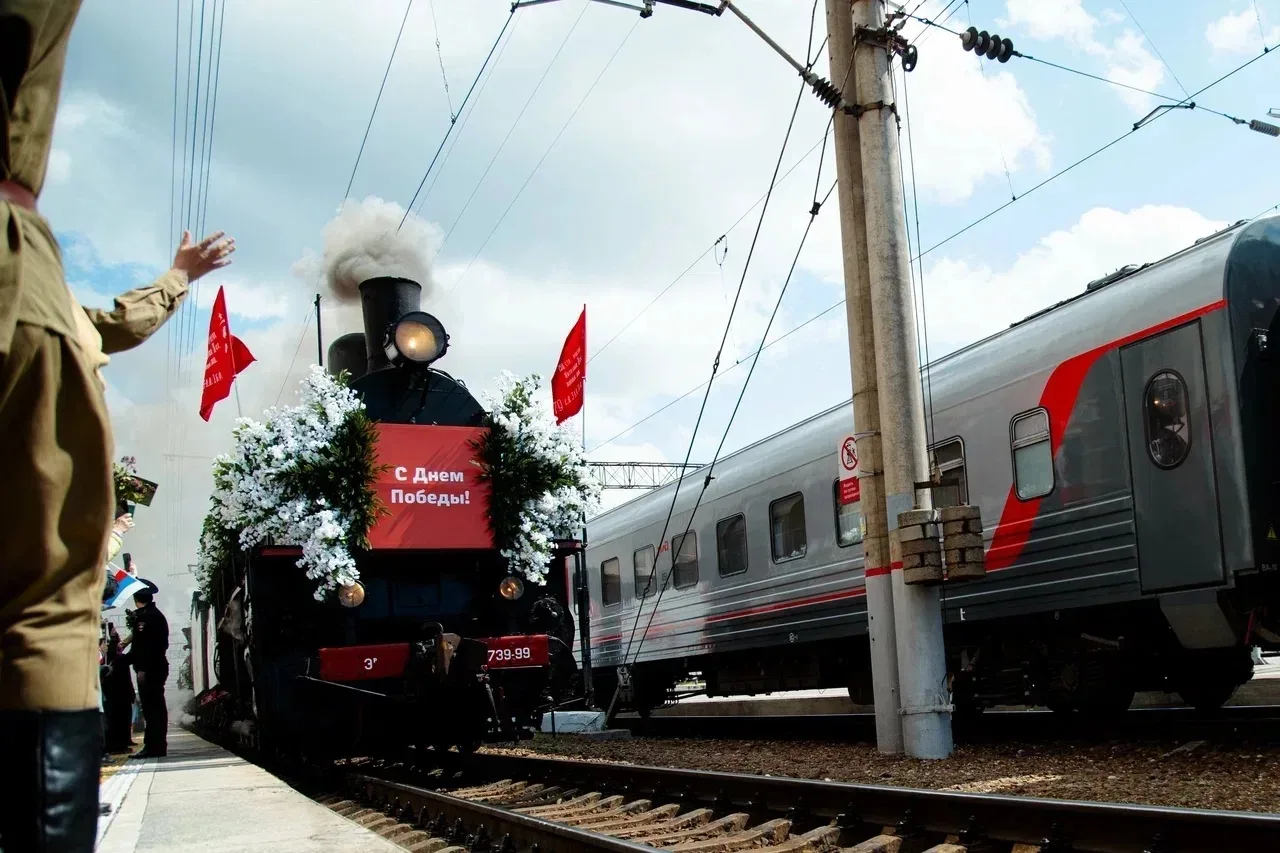 🚂 Поезда дадут «Гудок Победы» 9 Мая по всей России   Сегодня в 12:00 по местному времени поезда по в