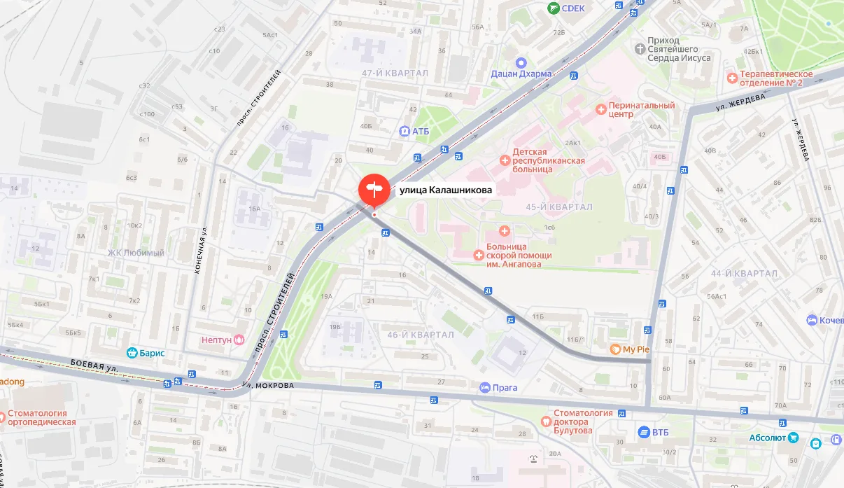 🚧 Дорожные работы проводят на перекрестке пр. Строителей - ул. Калашникова.

❗️ Движение в районе п