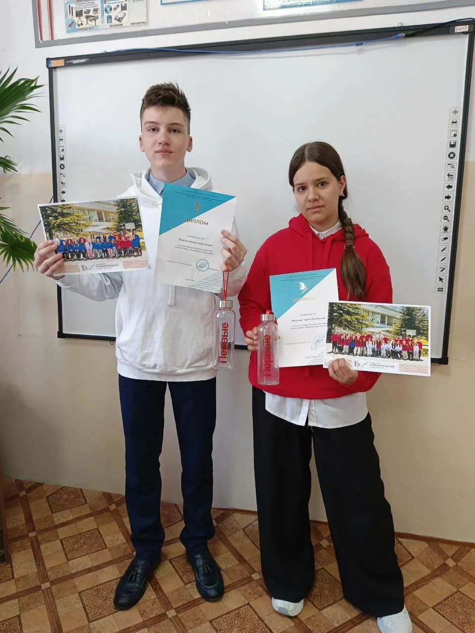 📣Побывали во Всероссийском детском центре «Орлёнок»  Учащиеся Ангоянской СОШ Михаил Шарпов и  Арина 