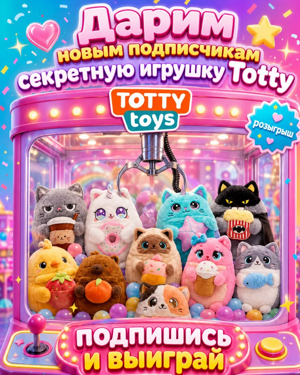 Секретная игрушка — только один шанс 🎁
