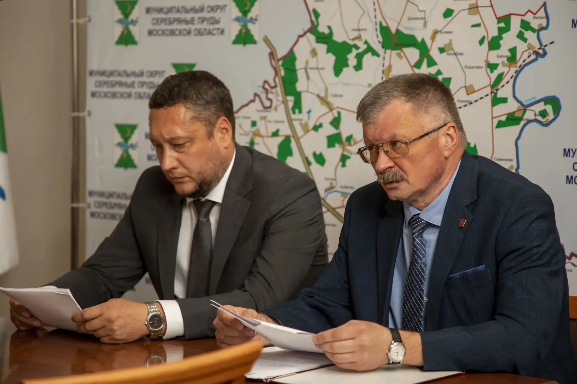 Сегодня врип главы муниципального округа Серебряные Пруды Павел Четвёркин отчитался перед Советом де