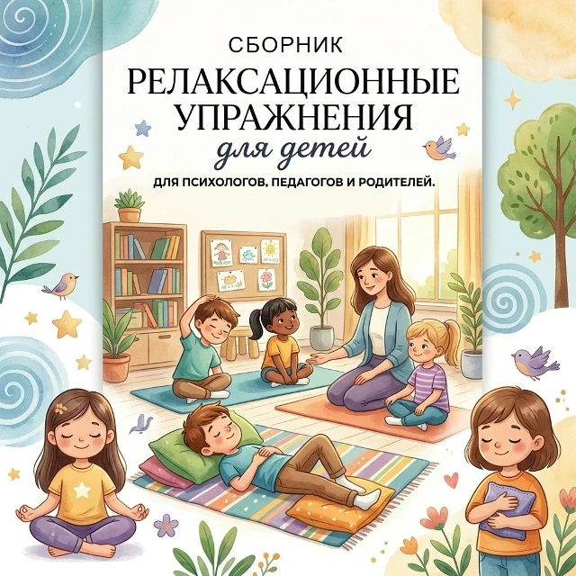 РЕЛАКСАЦИОННЫЕ УПРАЖНЕНИЯ ДЛЯ ДЕТЕЙ 📚