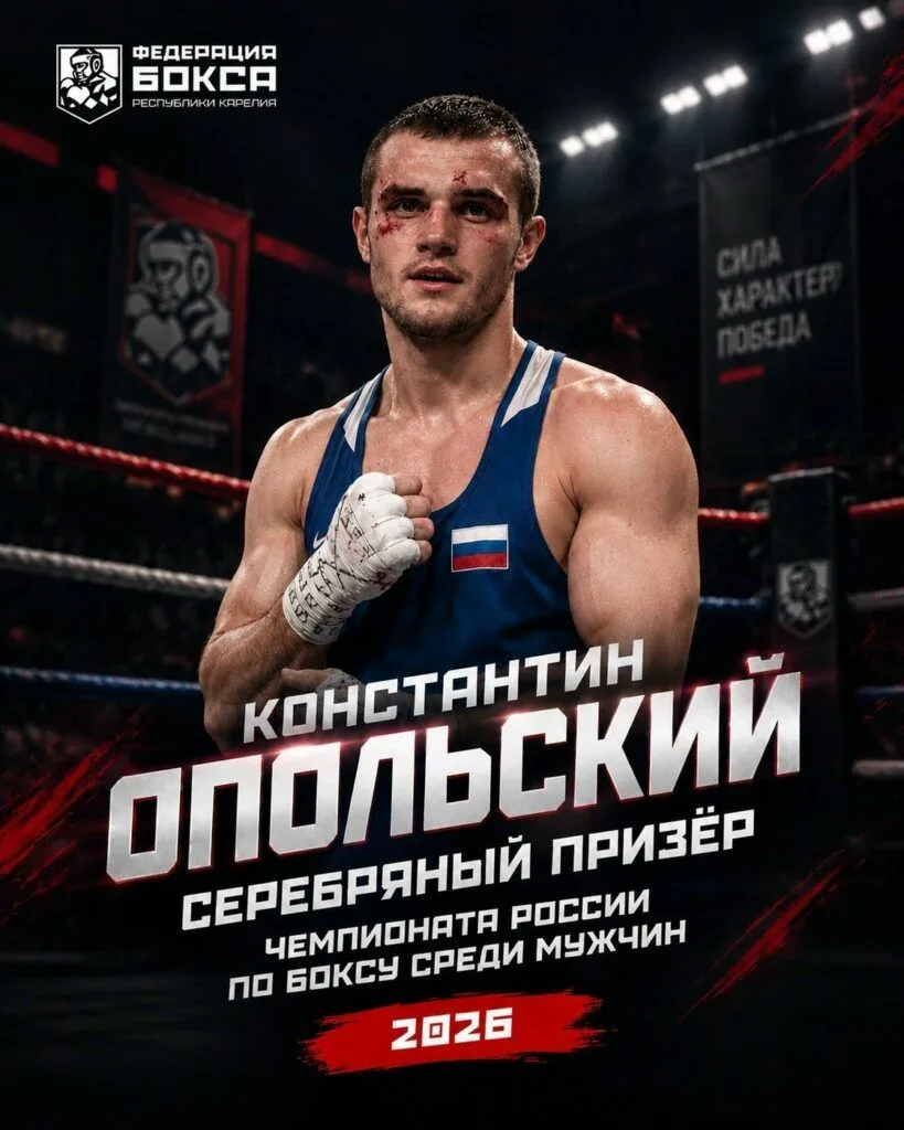 Боксер Константин Опольский принес Карелии серебро чемпионата России