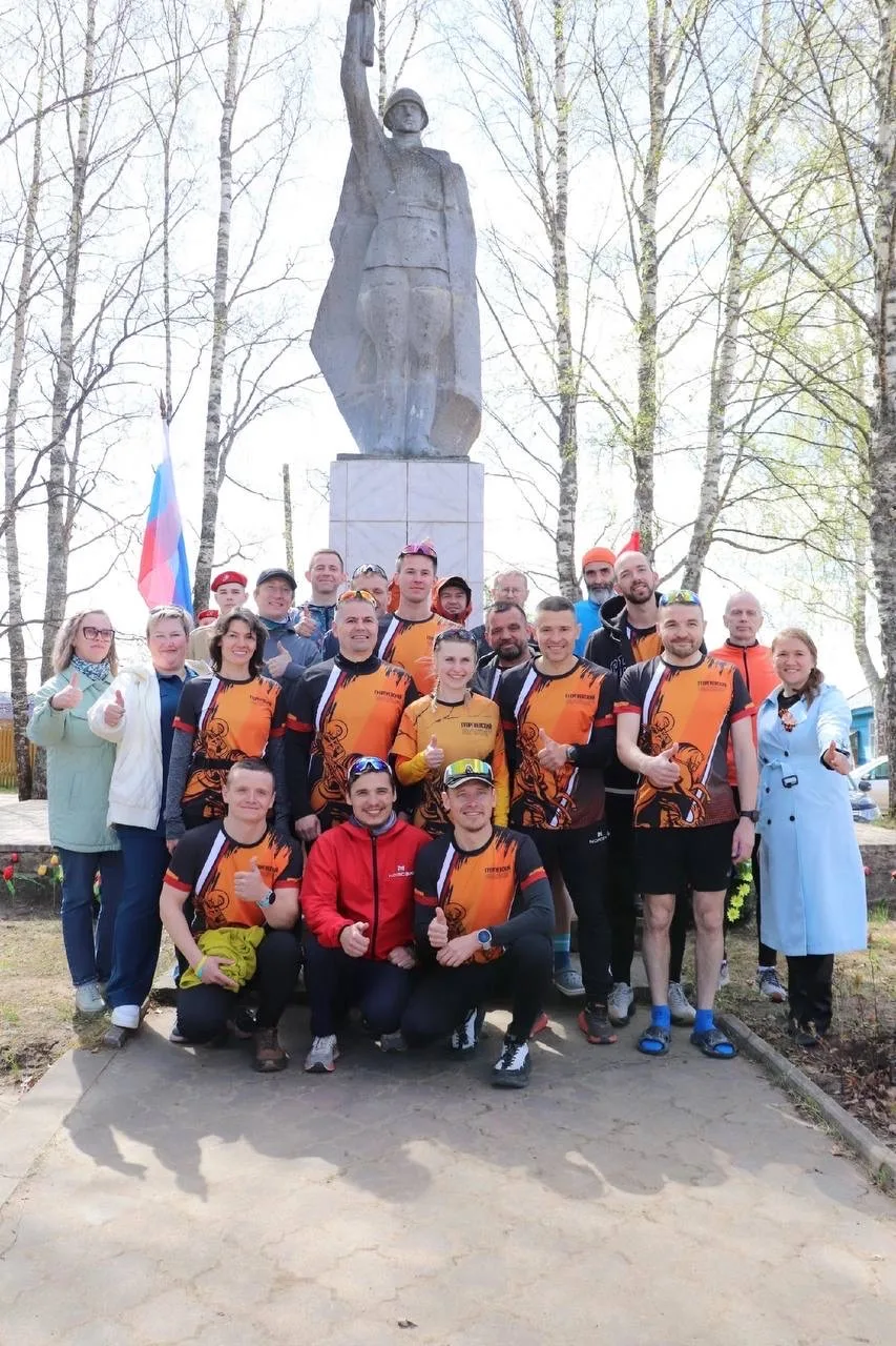 🇷🇺 В Кировской области состоялся патриотический легкоатлетический забег-эстафета «Гео...