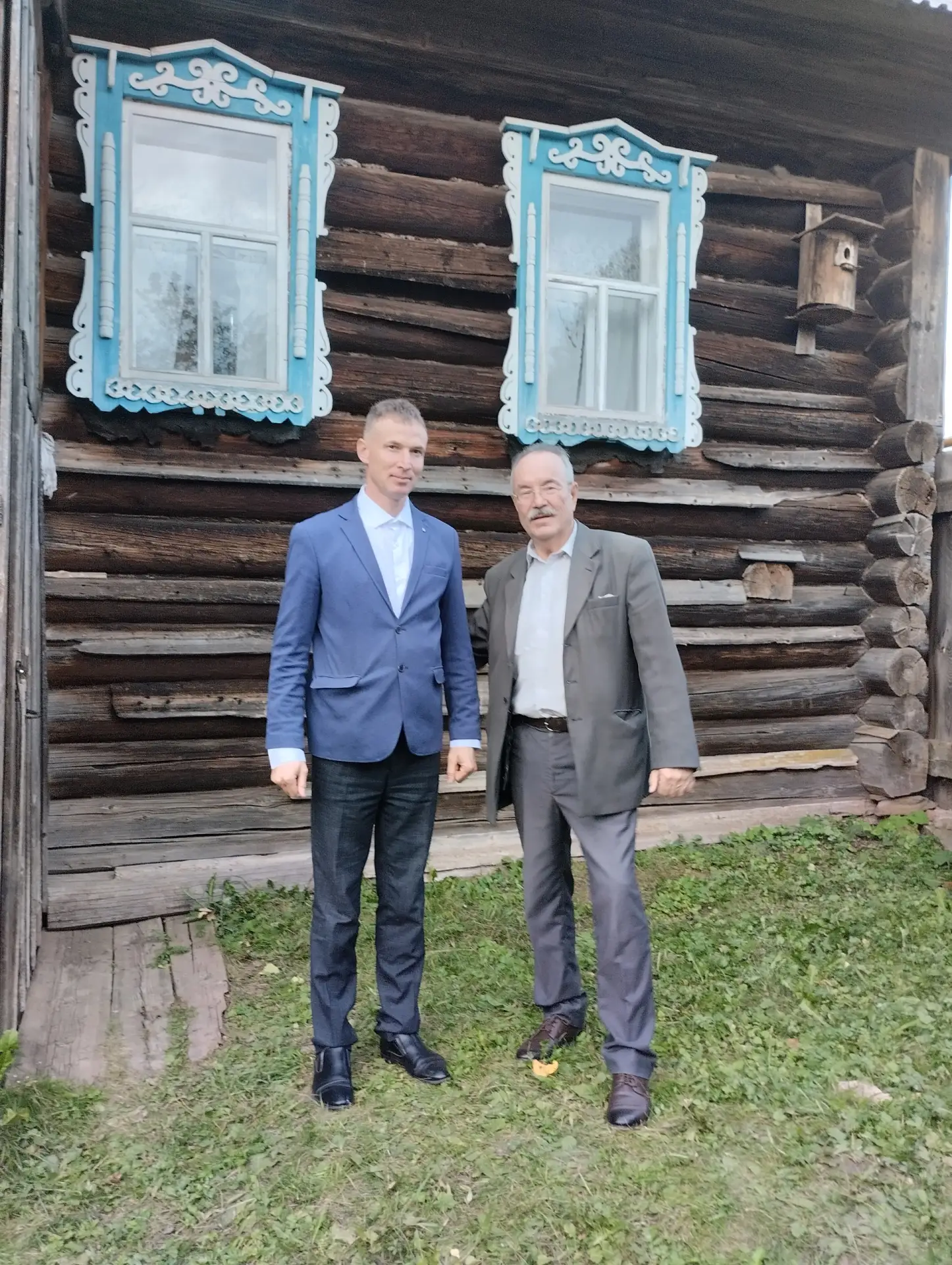 Народный писатель Удмуртии Вячеслав Ар-Серги навестил Дом музей братьев Самсоновых в д....