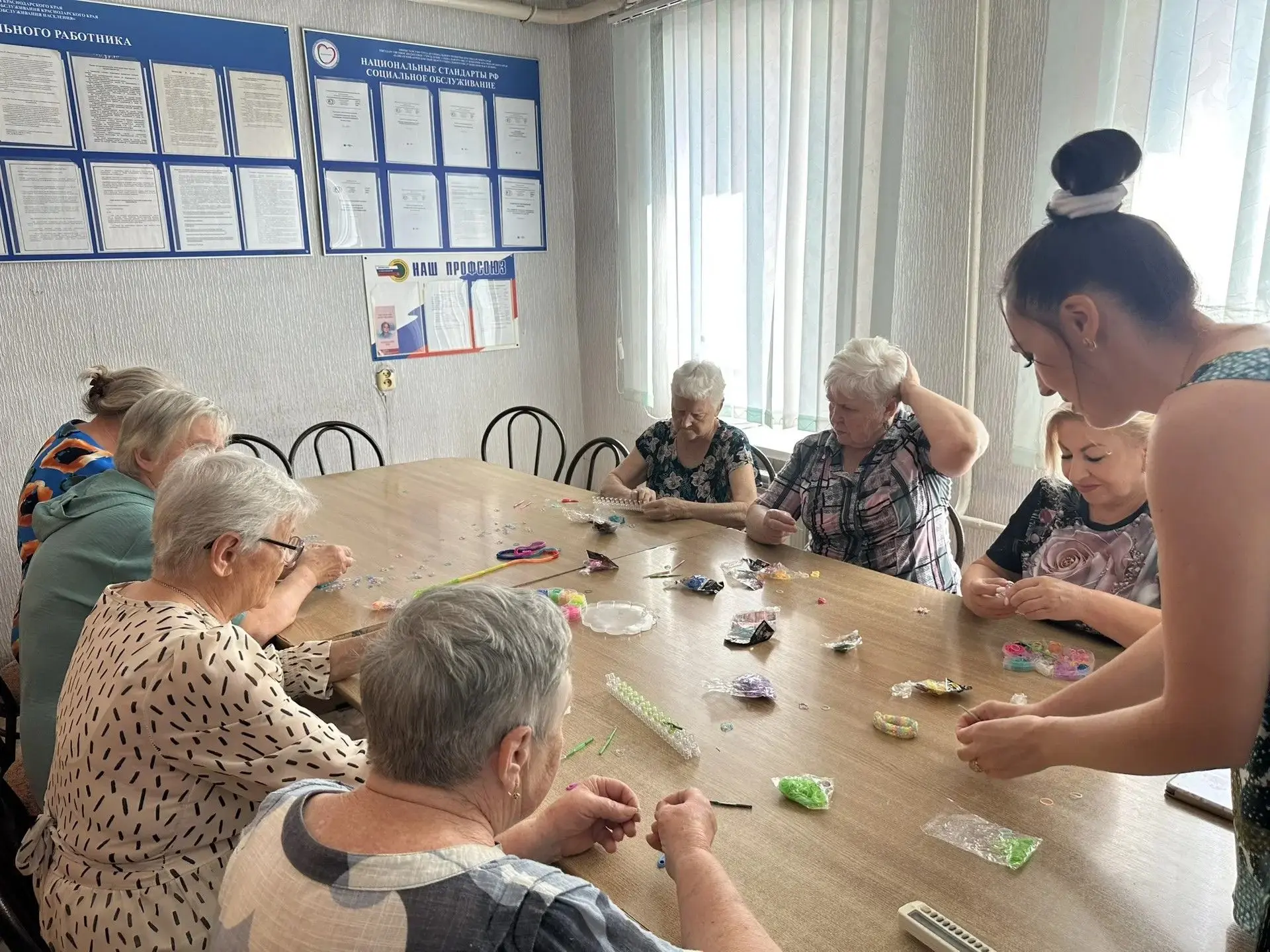 «Волшебное плетение»: творческая встреча клуба «Настроение»
