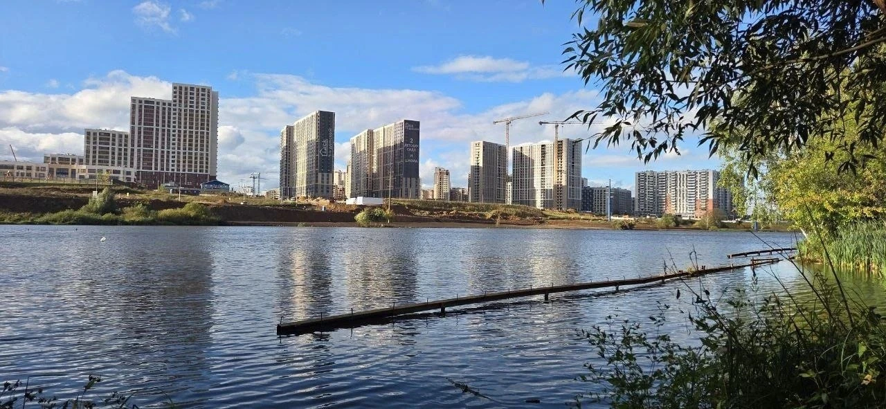 🏙️Вид на 1-й Донской с противоположной стороны Купелинки.