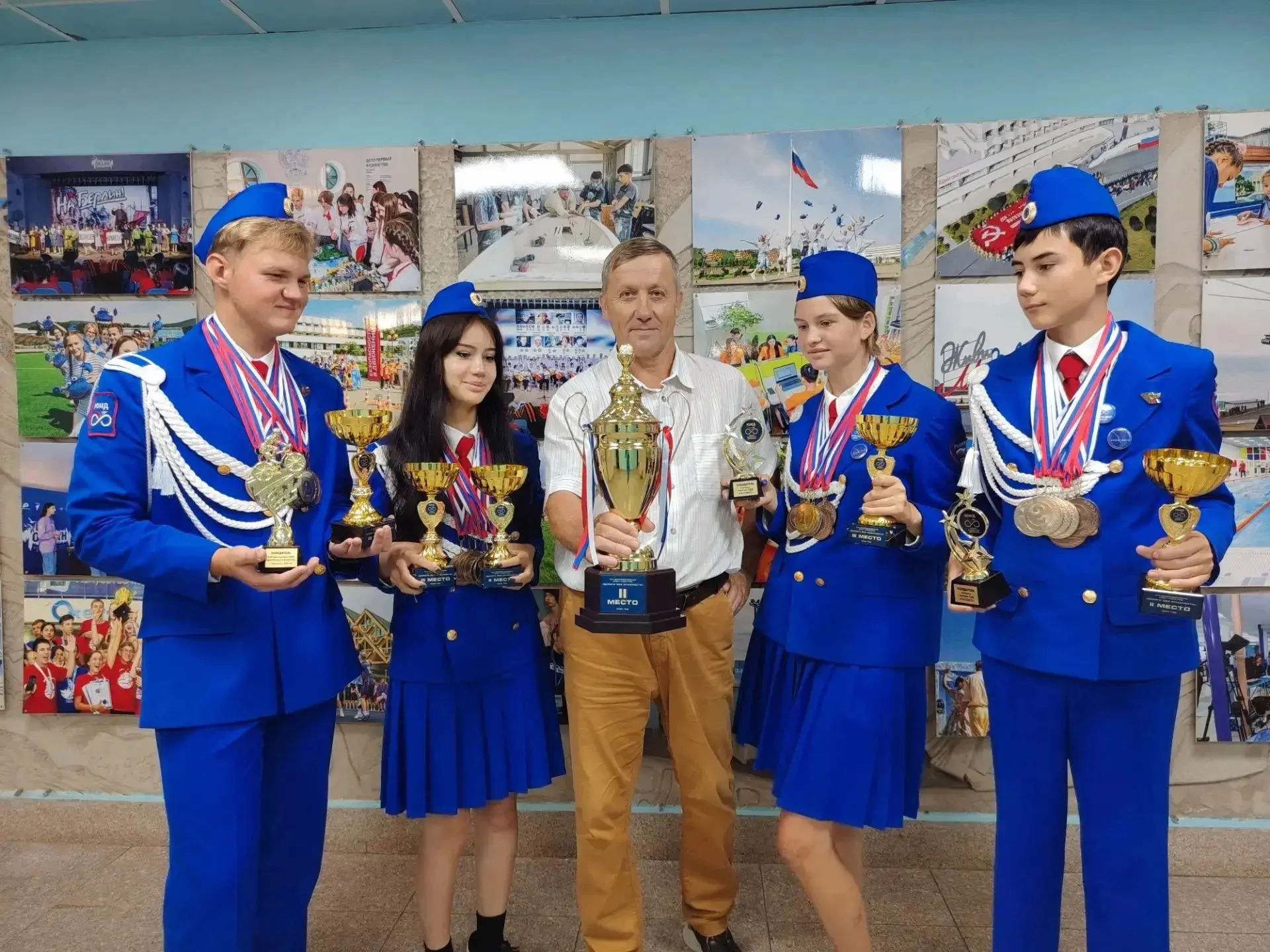 🏆 Во Всероссийском детском центре «Океан» отряд ЮИД «Республика ШКИД» (п. Орел, МО г. ...