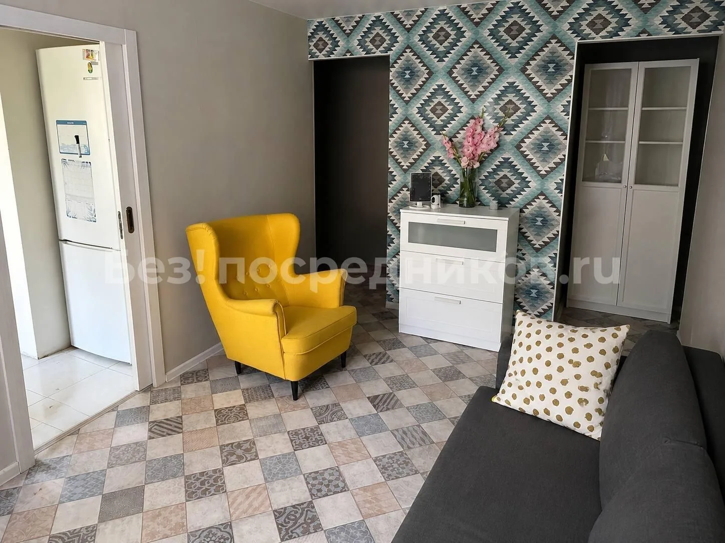 Сдам без посредников: 3-комнатная квартира, 56м²