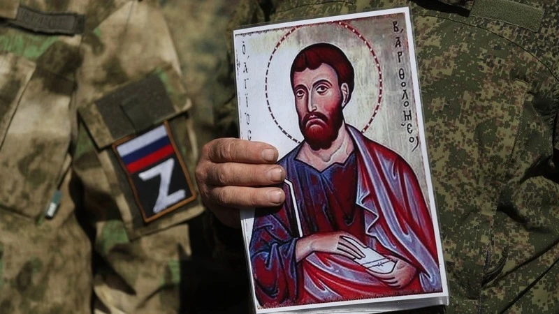 Казакам передали православные святыни