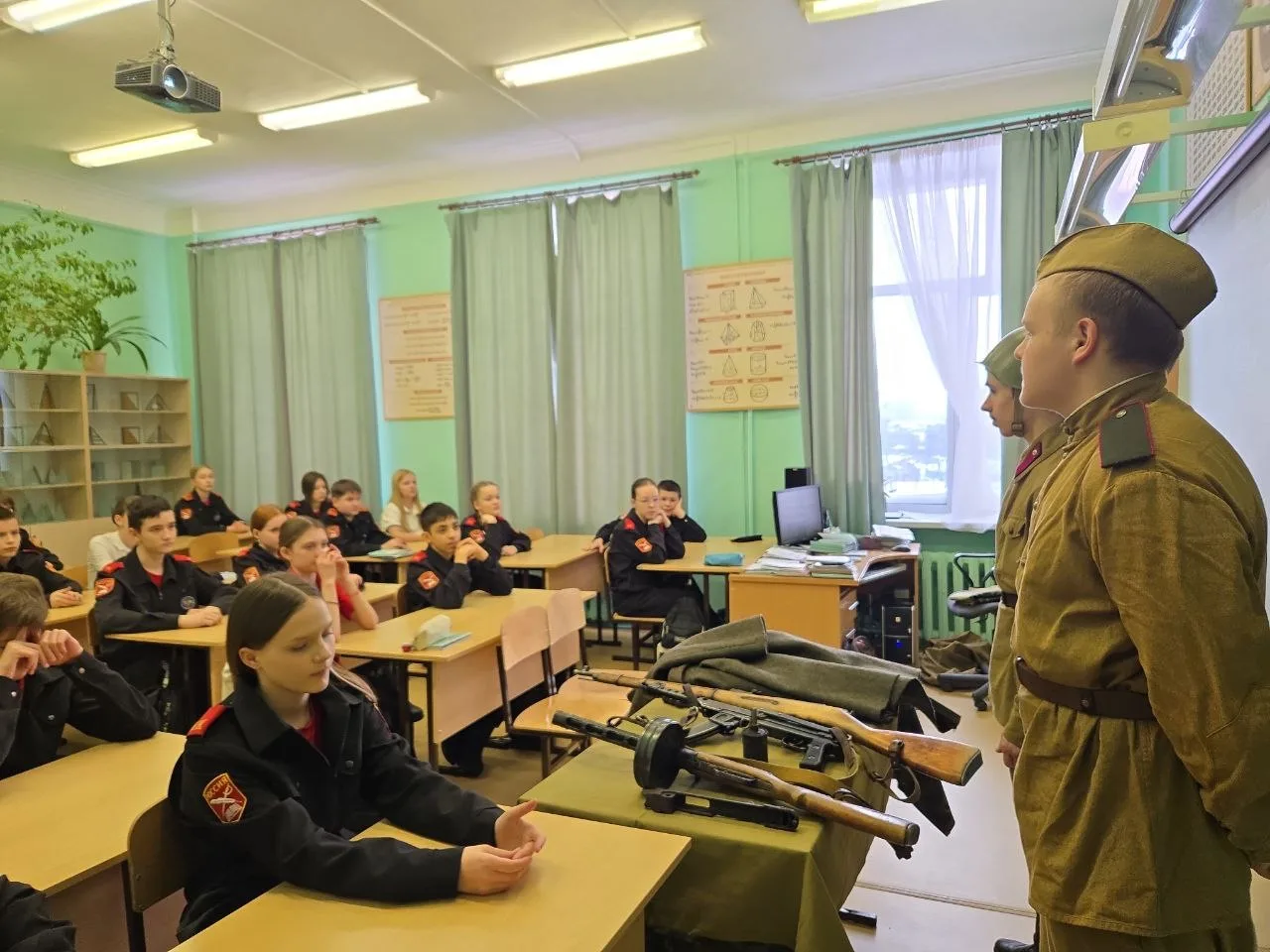 Интерактивный урок памяти в стенах нашей школы  В нашей школе прошёл необычный урок истории, посвящё