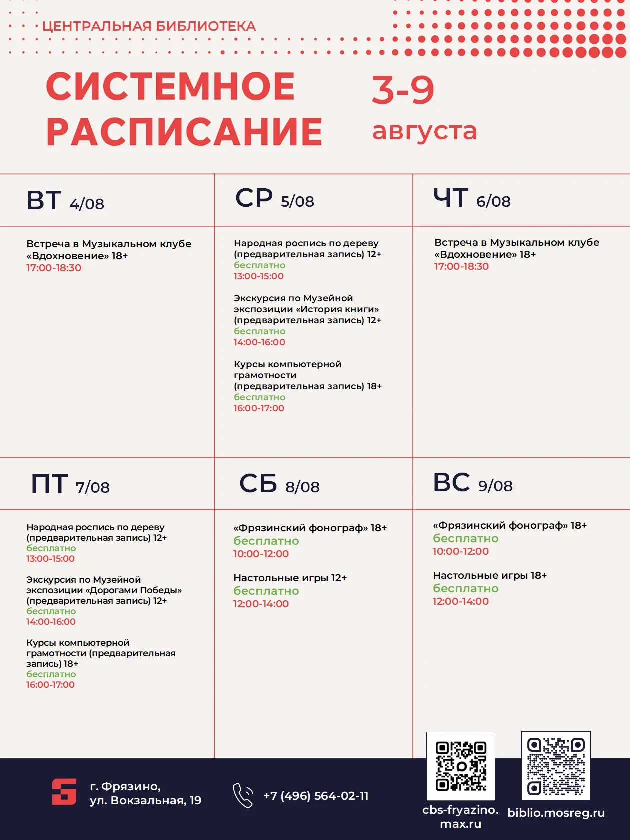 Медиа публикации