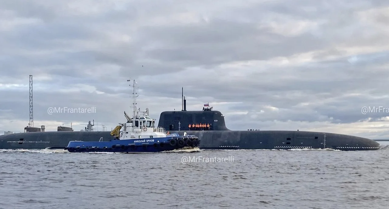 ⚓️ Первый штатный носитель российских океанских подводных стратегических дронов 2М39 «П...