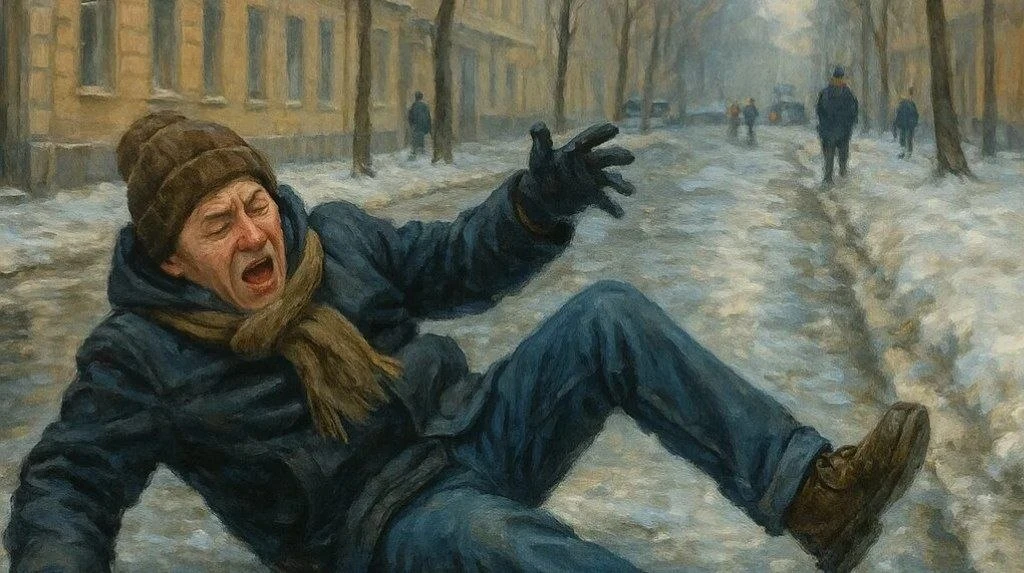 🔺 Поскользнуться или подскользнуться❓ 

Начальный и единственно верный вариант слова – поскользнуть
