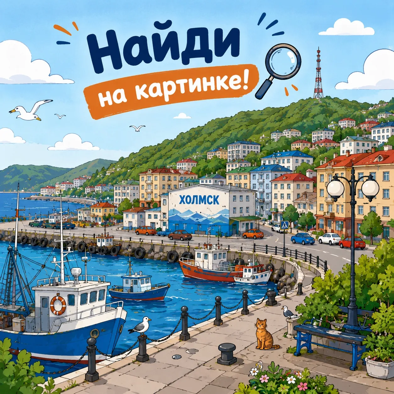 🔎 Найди на картинке!