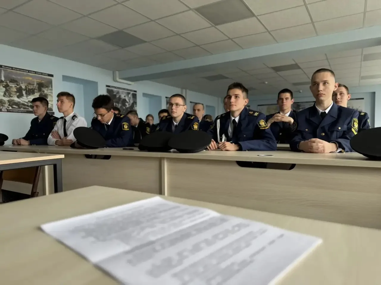 Сегодня курсанты ХГМА приняли участие в международной исторической акции «Диктант Победы» 📝  Трансля