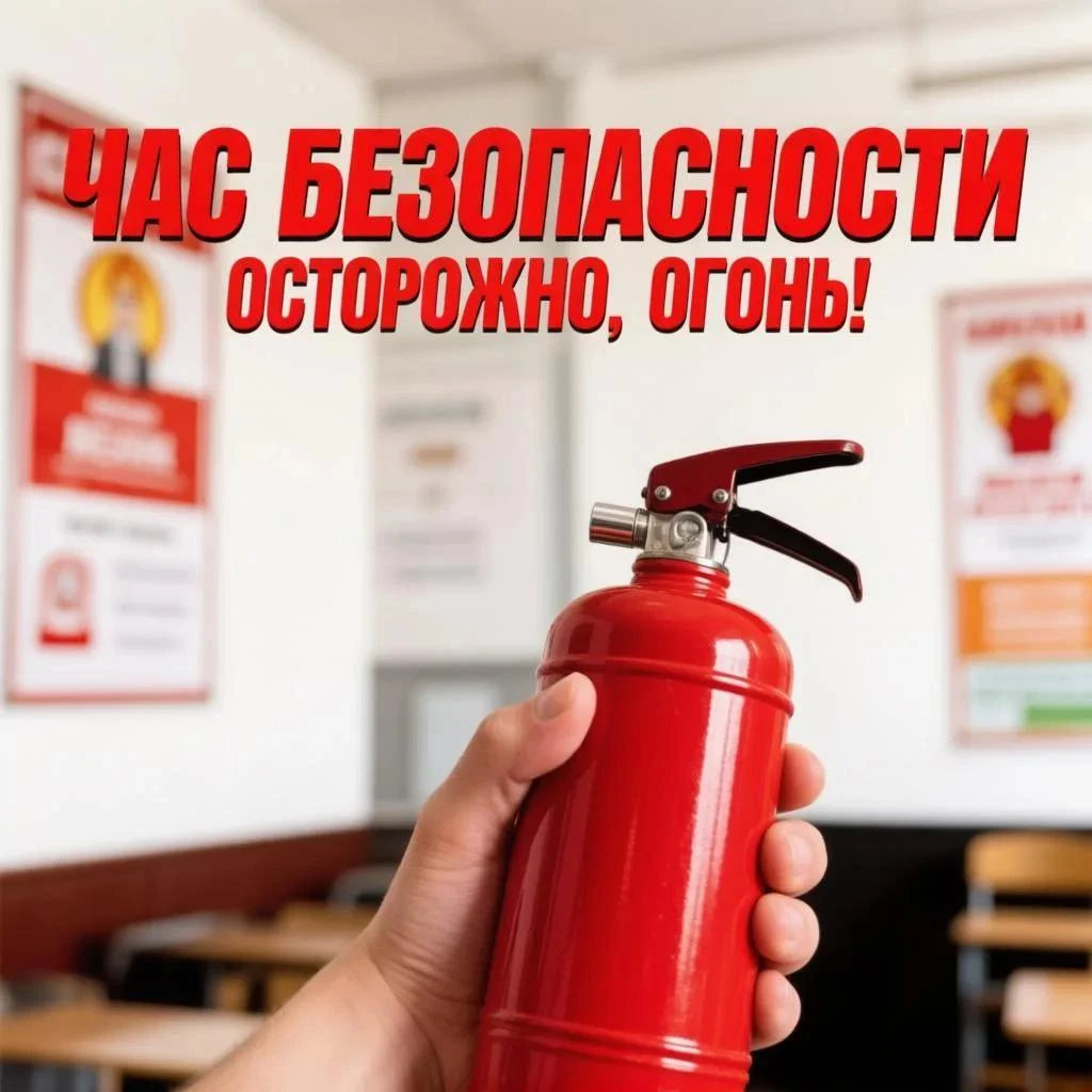 🔥 Час безопасности «Осторожно, огонь!» прошёл в нашем Доме культуры!