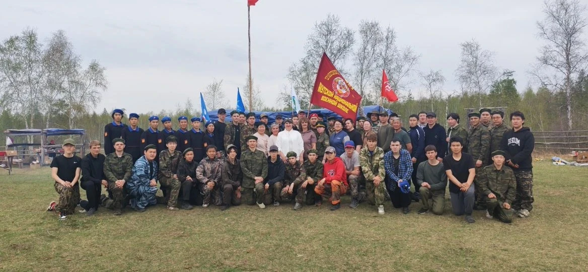 ✅ В Томпонском районе проходят учебно-полевые сборы для юношей десятых классов