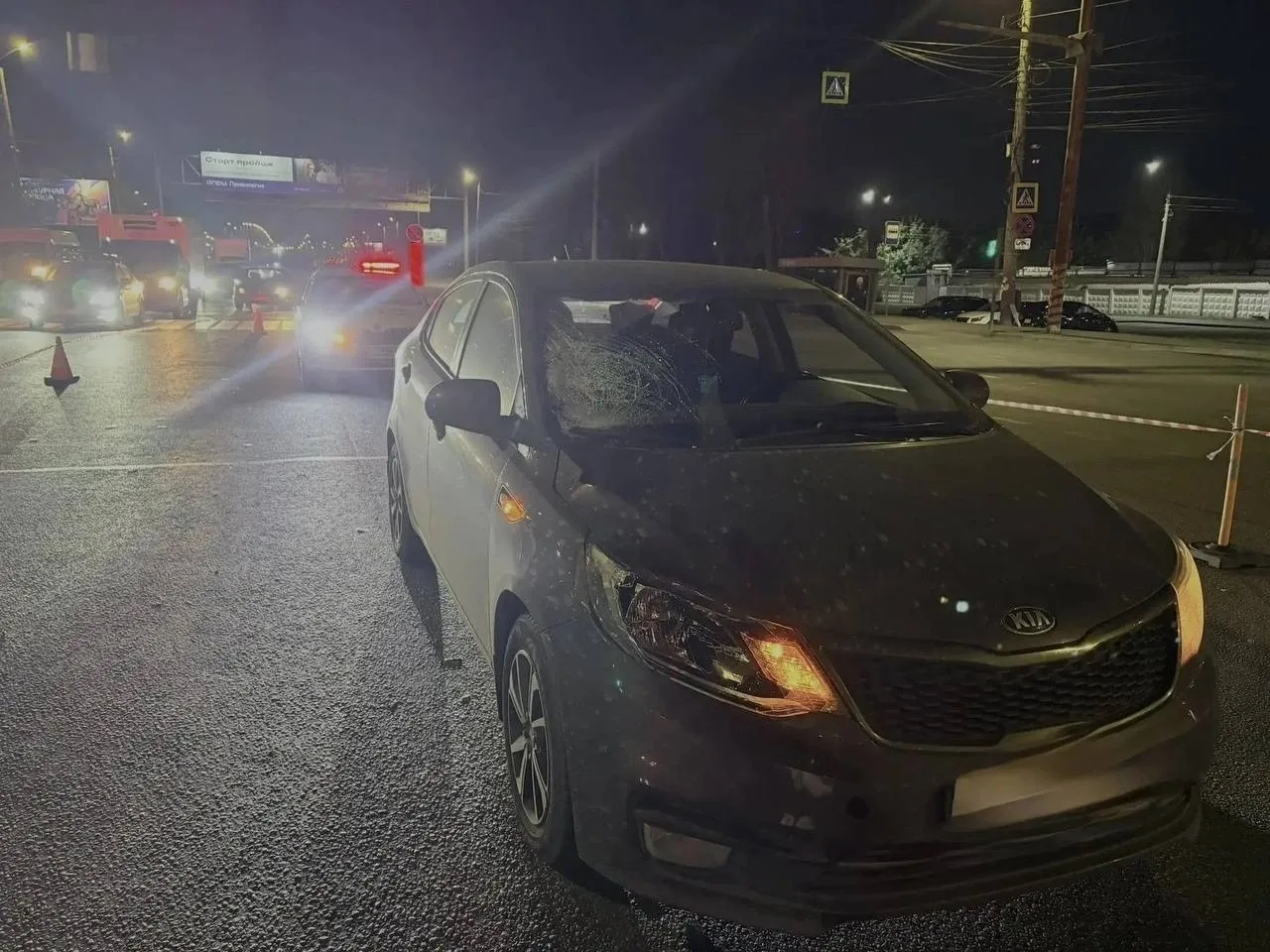 В Челябинске Kia Rio сбила 13-летнюю школьницу на переходе у «Орбиты».