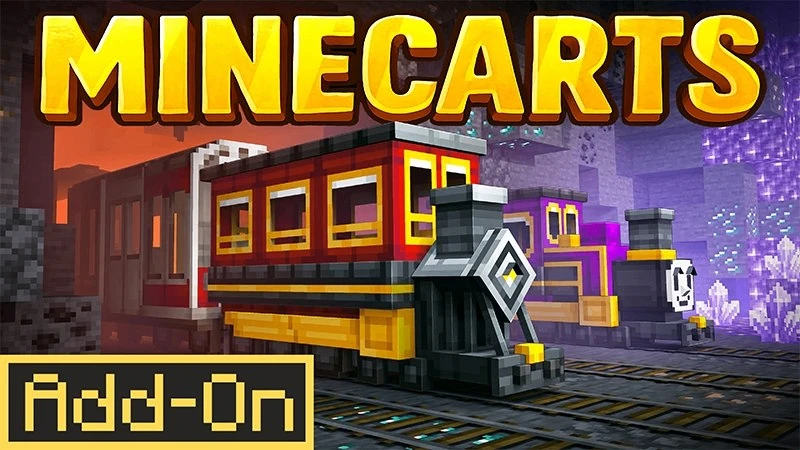 Аддон Minecarts