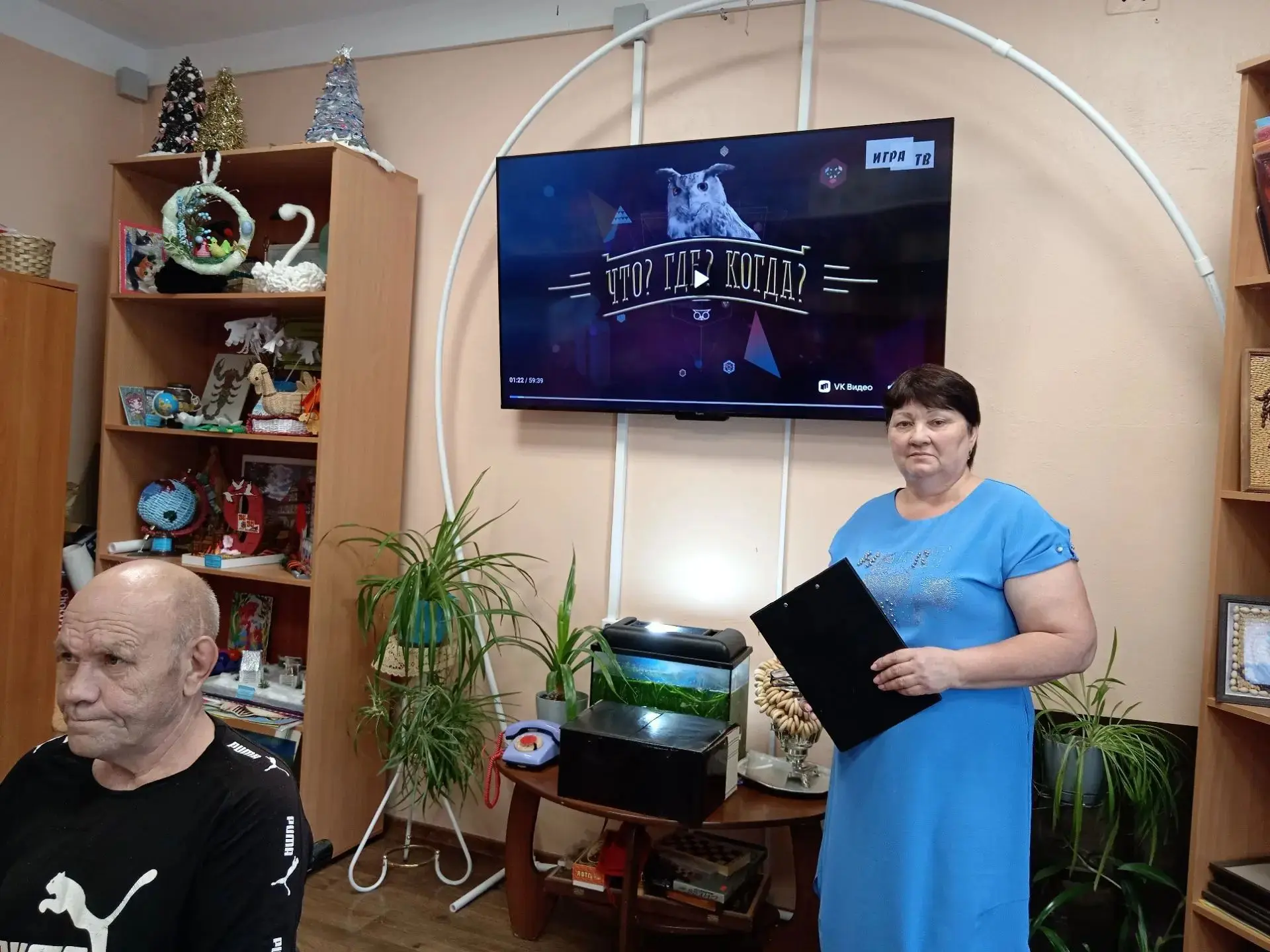 В Новоузенском доме-интернате сегодня было по-настоящему жарко — и дело вовсе не в пого...