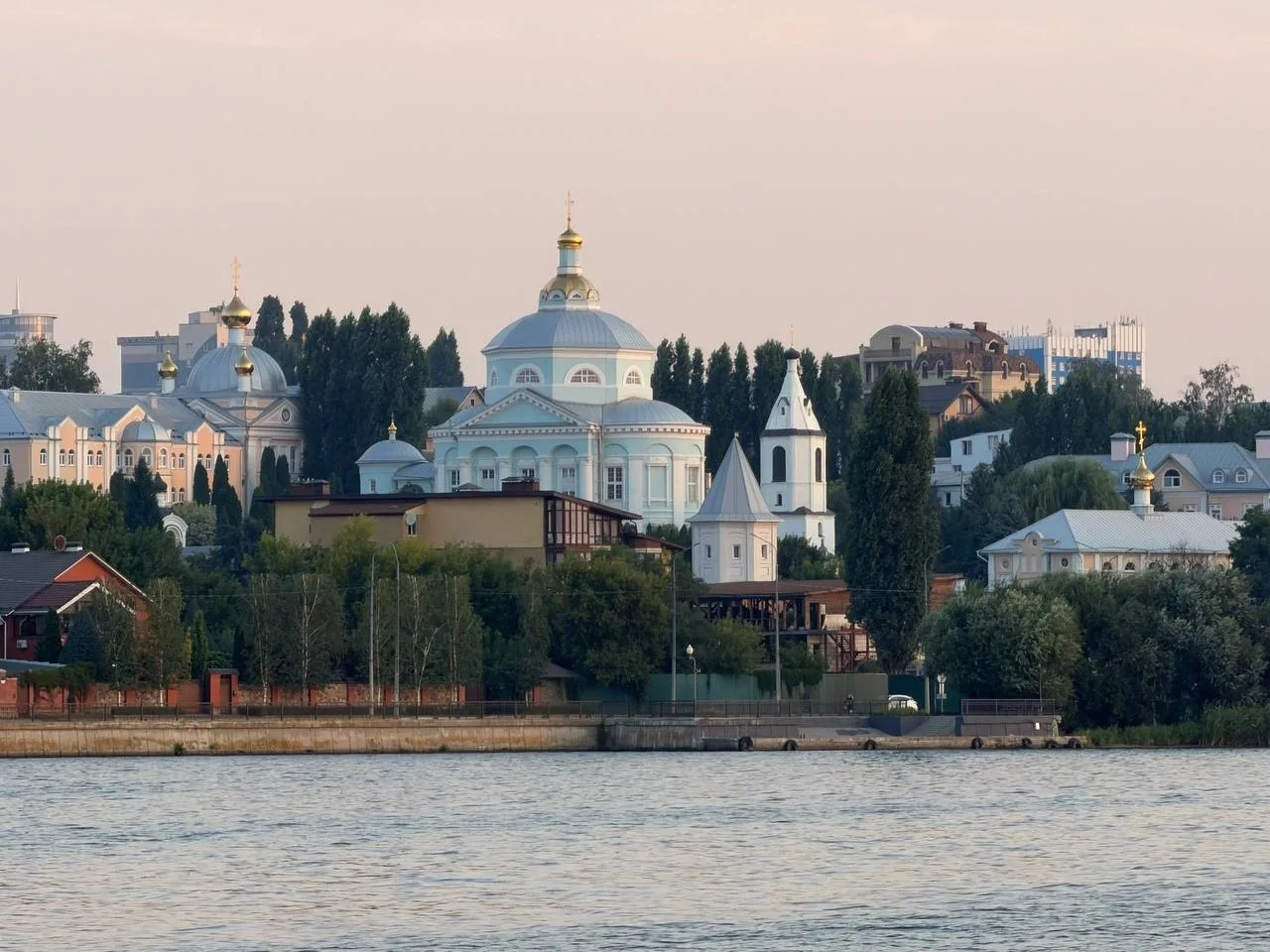 Акатов монастырь. Вид с дамбы Чернавского моста 😍