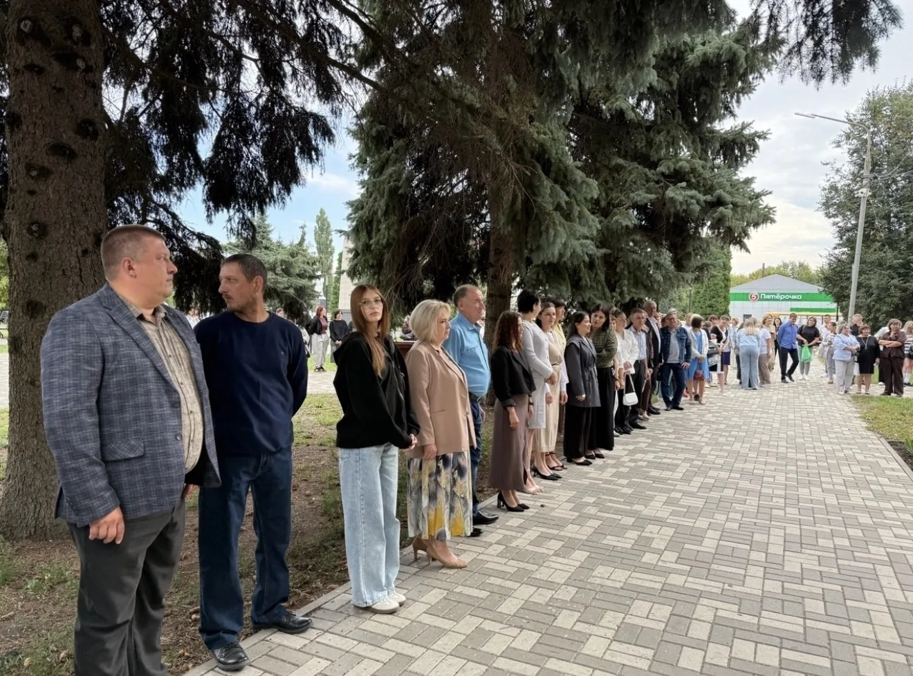 Сегодня была открыта Доска почета