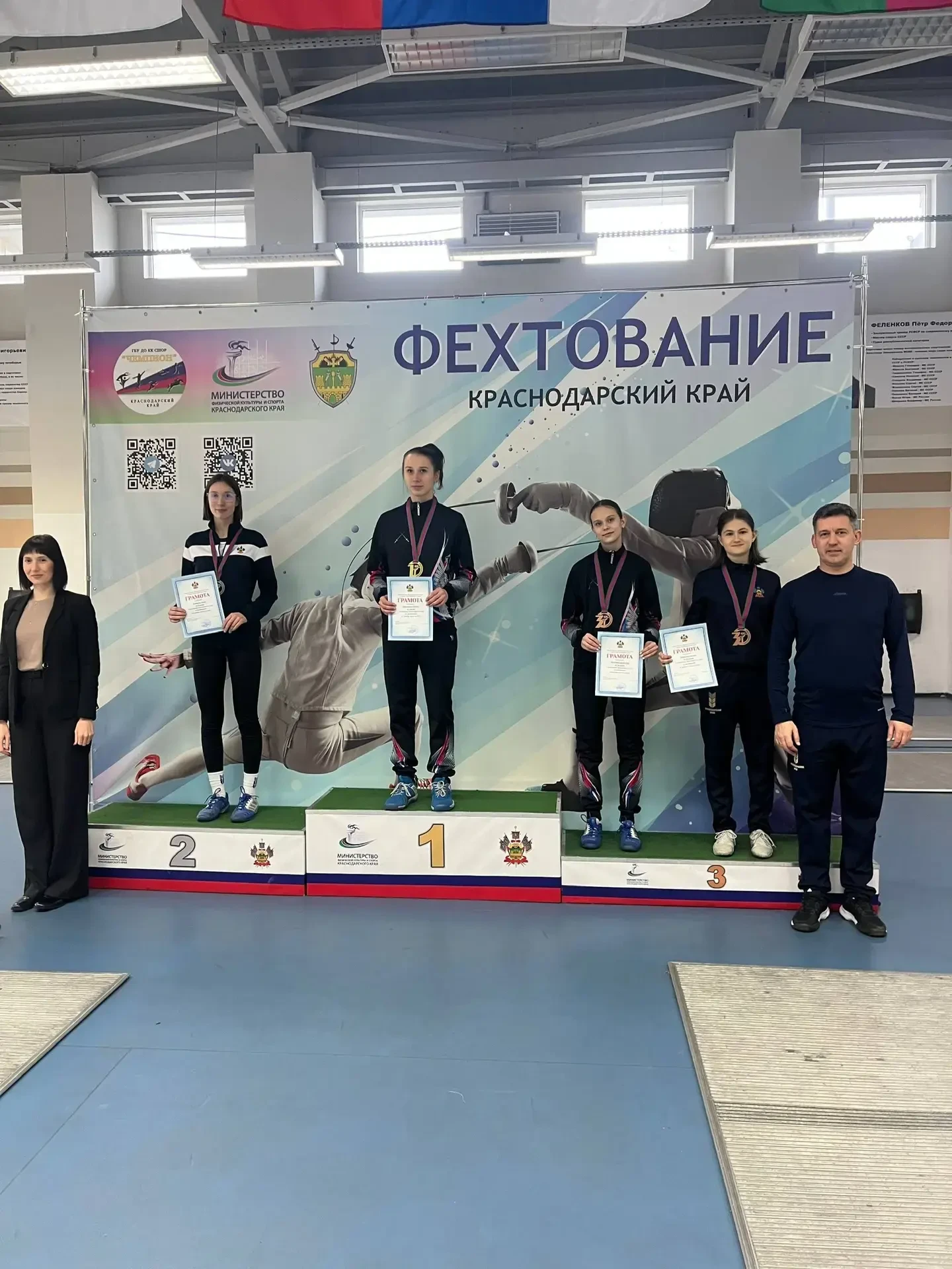 На Чемпионате Краснодарского края, наши ребята в личном зачете заняли: