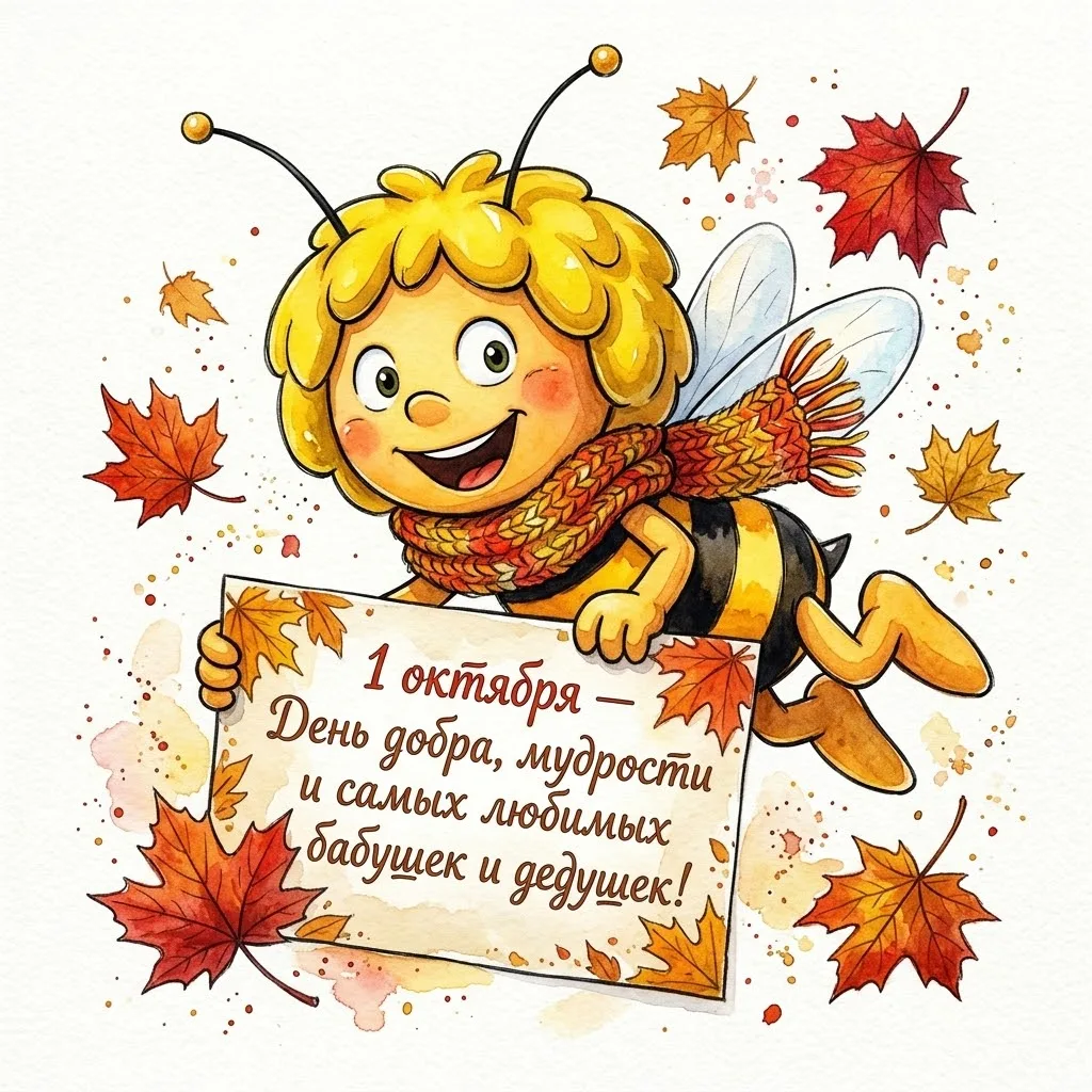 🍂 1 октября — особенный, теплый и очень важный праздник! Сегодня мы отмечаем Междунаро...