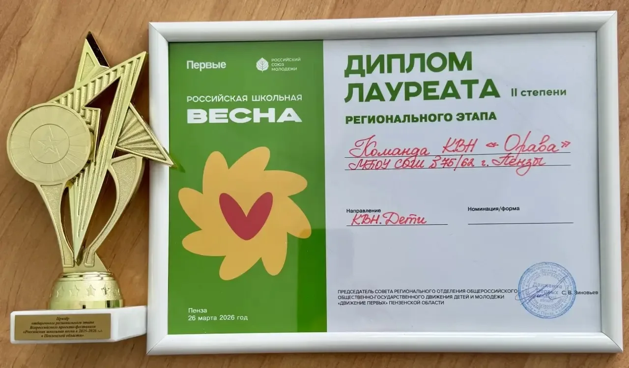 Команда наших ребят «Орава» успешно выступила на региональном этапе Всероссийского прое...