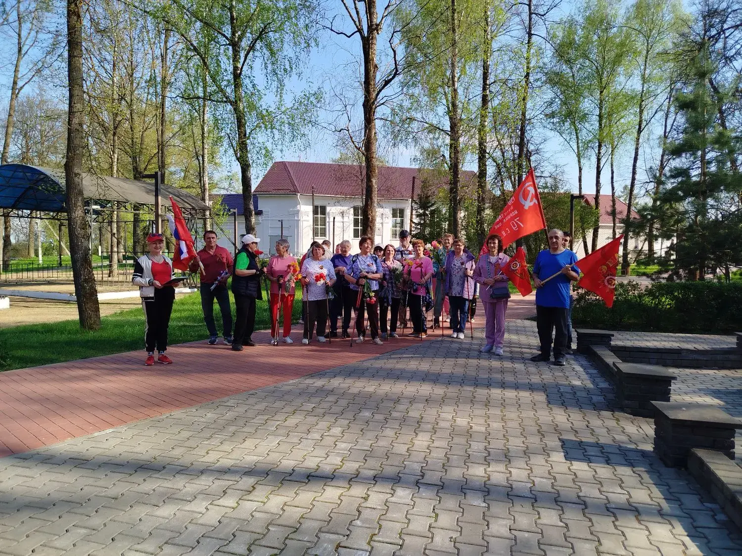 🎗️6 мая, в преддверии великого праздника, старшее поколение нашего города приняло учас...