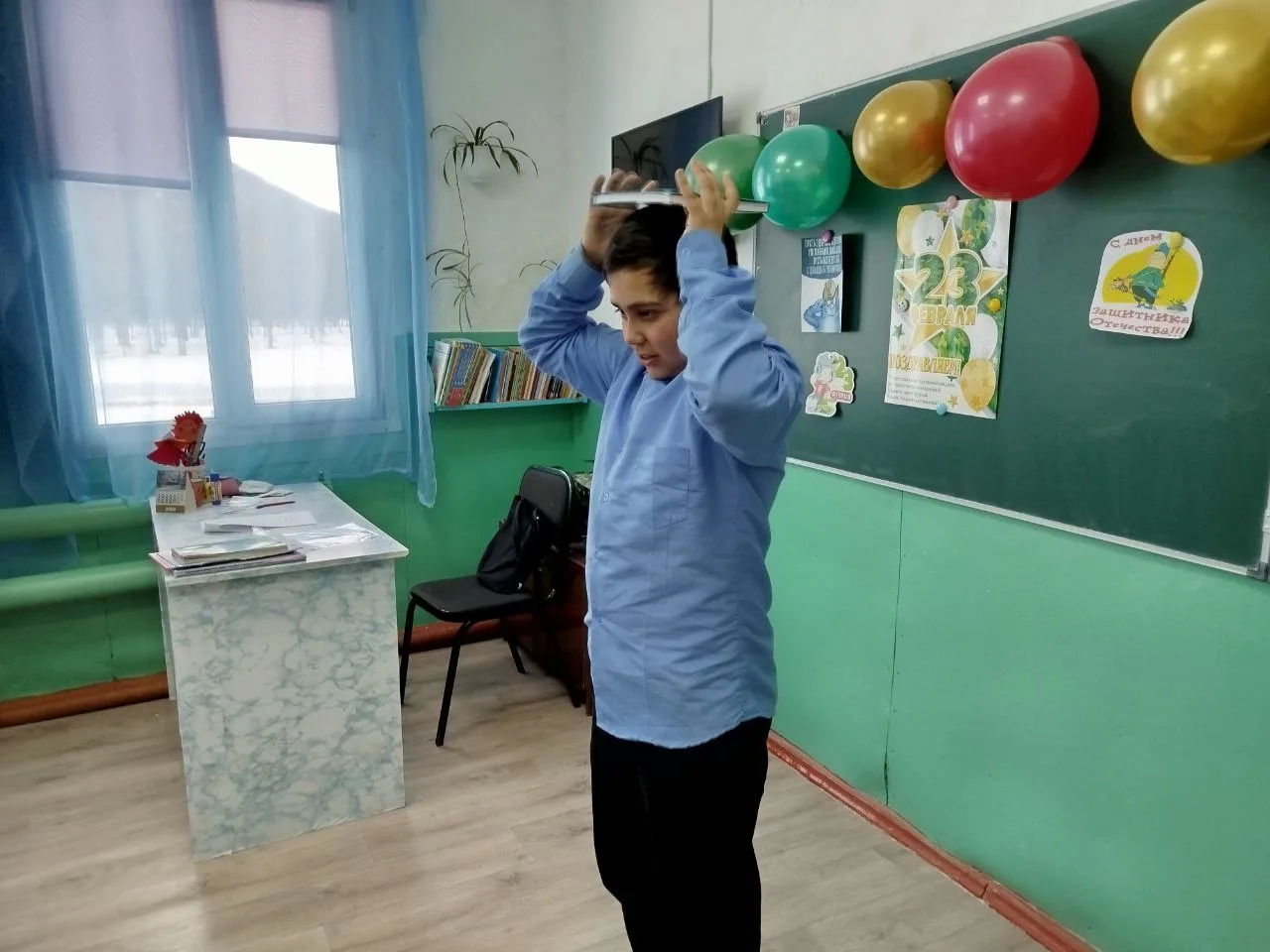 Мужеству, чести и отваге: в 7 классе прошёл классный час, посвящённый Дню защитника Оте...