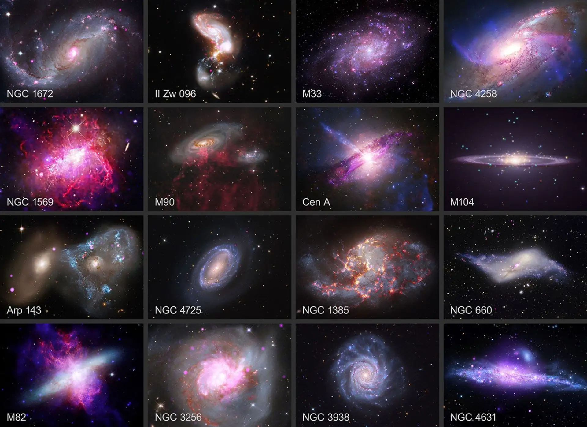 Галактики во всей красе: 16 космических снимков от NASA