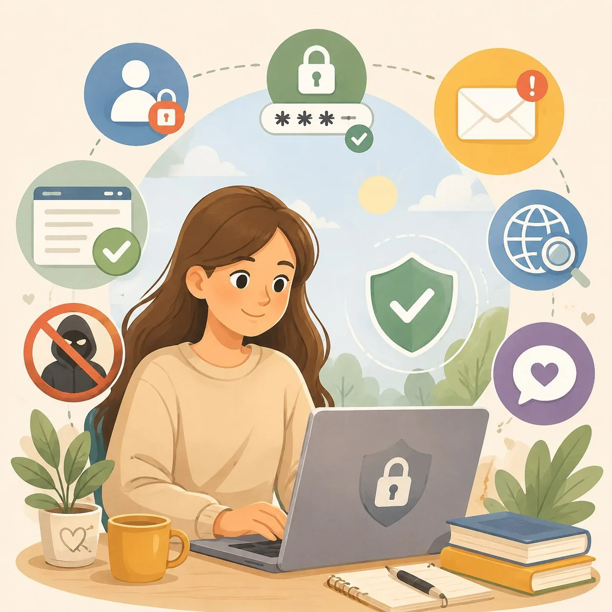 Цифровая безопасность: простые правила

📲Каникулы - это время отдыха, встреч с друзьями и порой вре