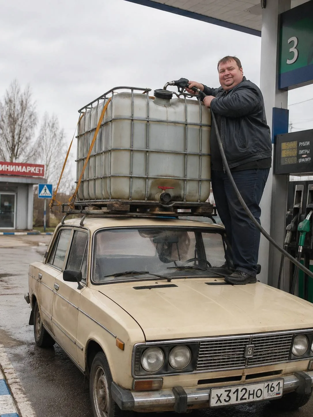 Затариваюсь 95ым.
