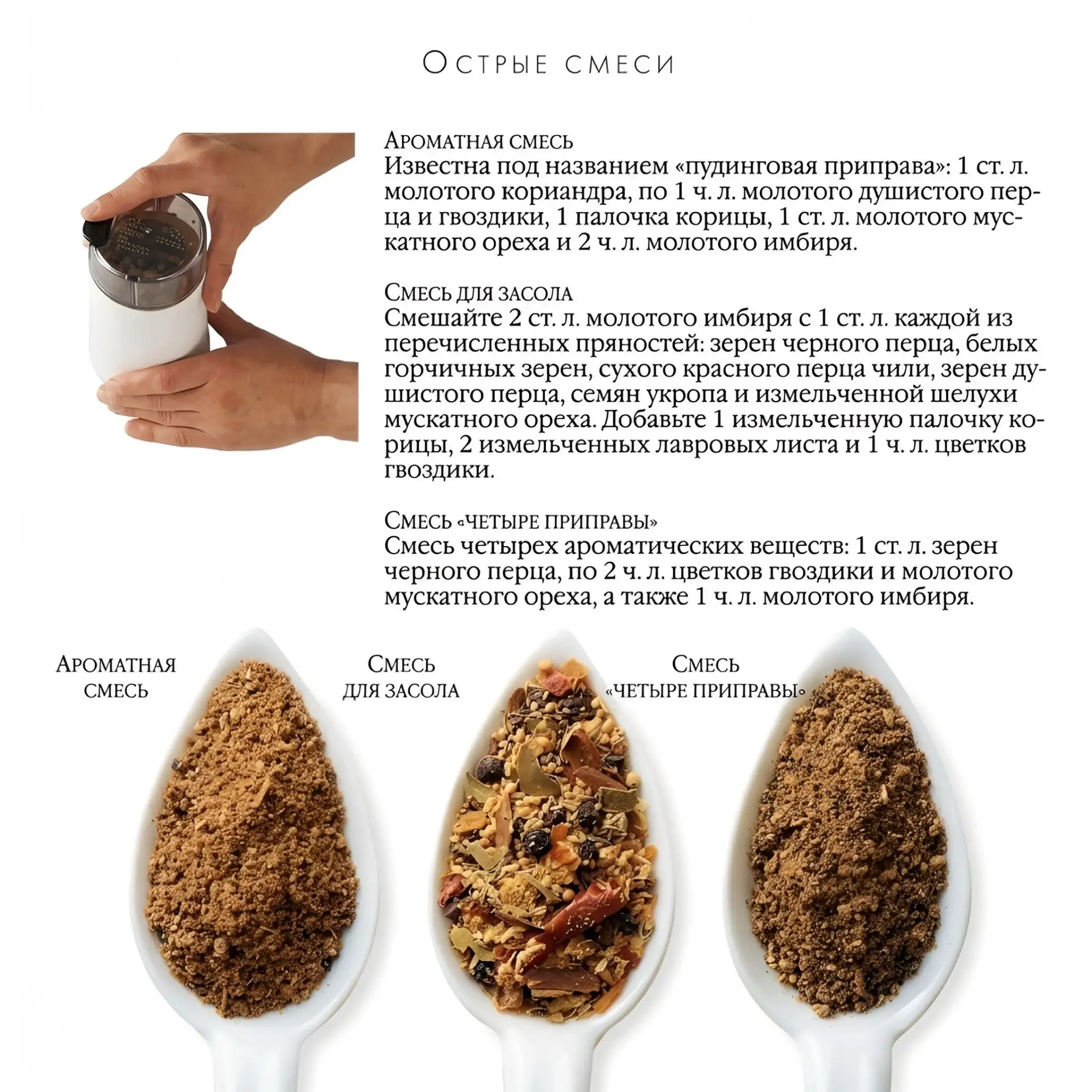Острые смеси