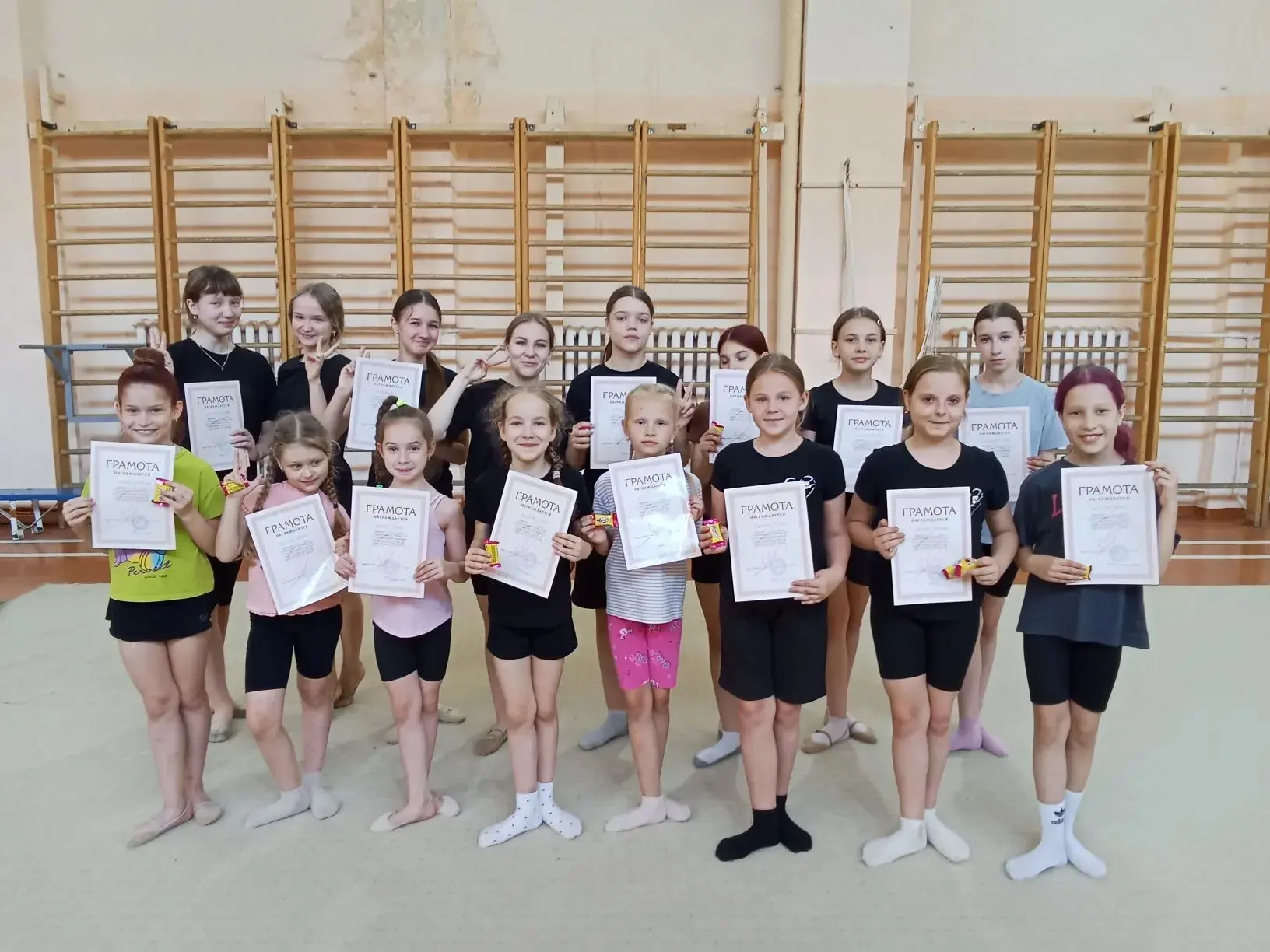 ✨ Блестящие результаты соревнований по ОФП и СФП по художественной гимнастике! ✨