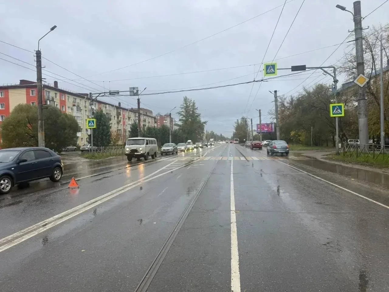 В Омске пенсионер на "Киа" насмерть сбил пешехода
