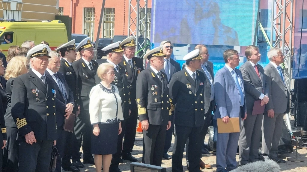 ⚓На Соборной площади Петропавловской крепости прошло торжественное мероприятие, посвящённое празднов