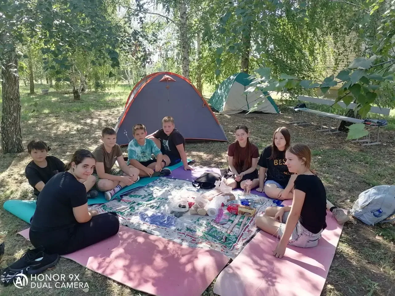 21 августа в нашей школе прошел поход выходного дня! 🏕️🌲