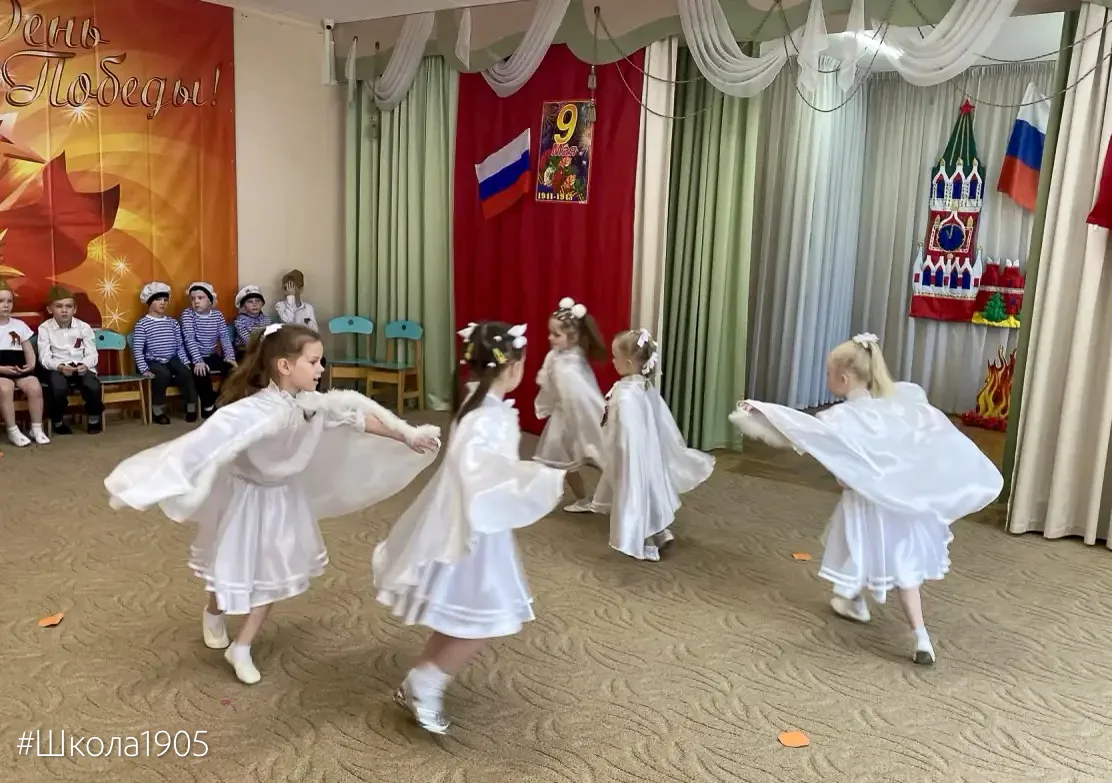 🌟  С Днем Победы!  В дошкольном отделении 1 прошли праздничные мероприятия, посвящённые Дню Победы. 