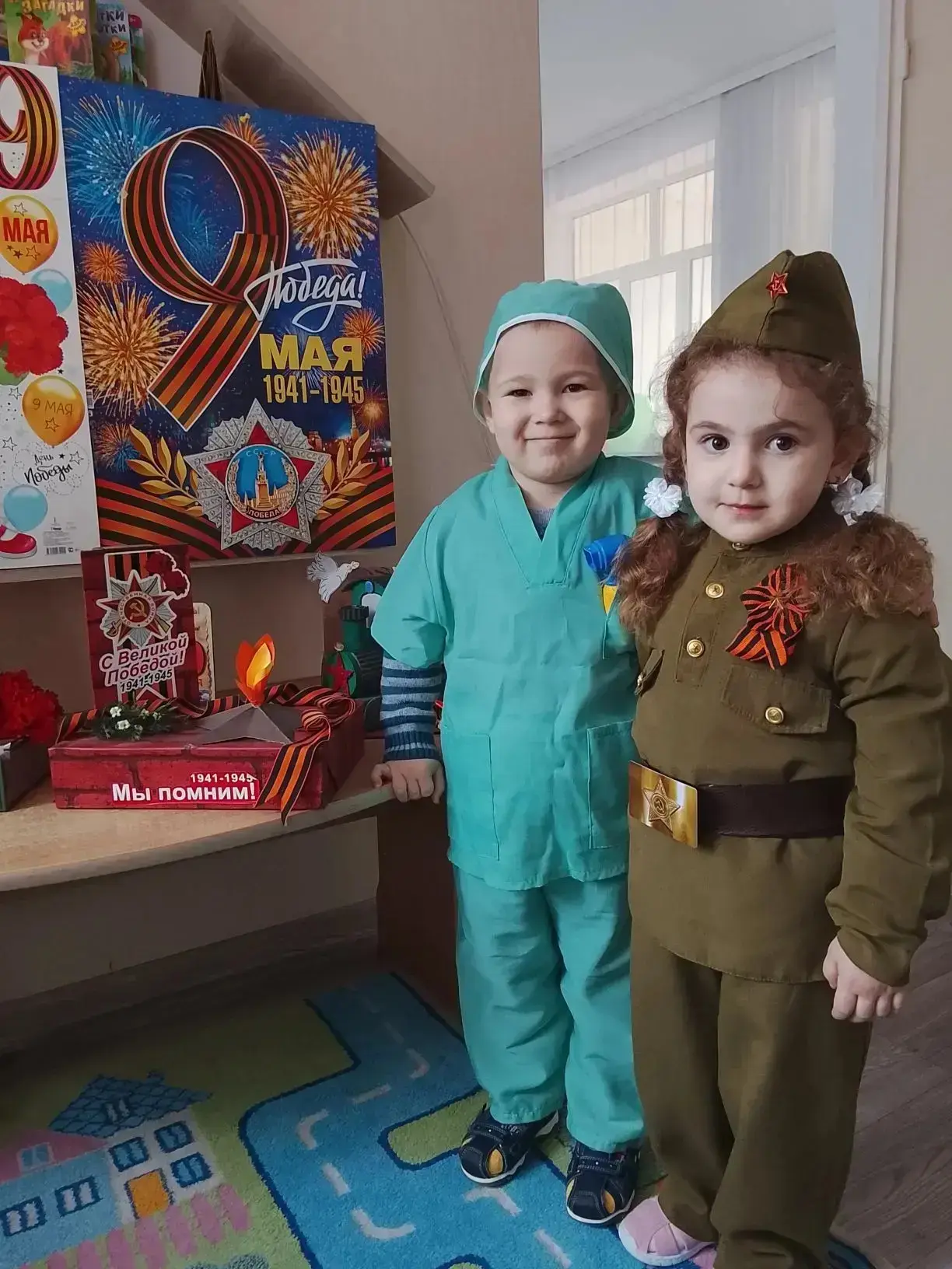 На подходе к Дню Победы в группе №1 "Малышок" прошло важное и трогательное занятие, пос...